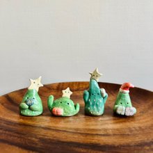 好忙的圣诞节 软陶摆饰