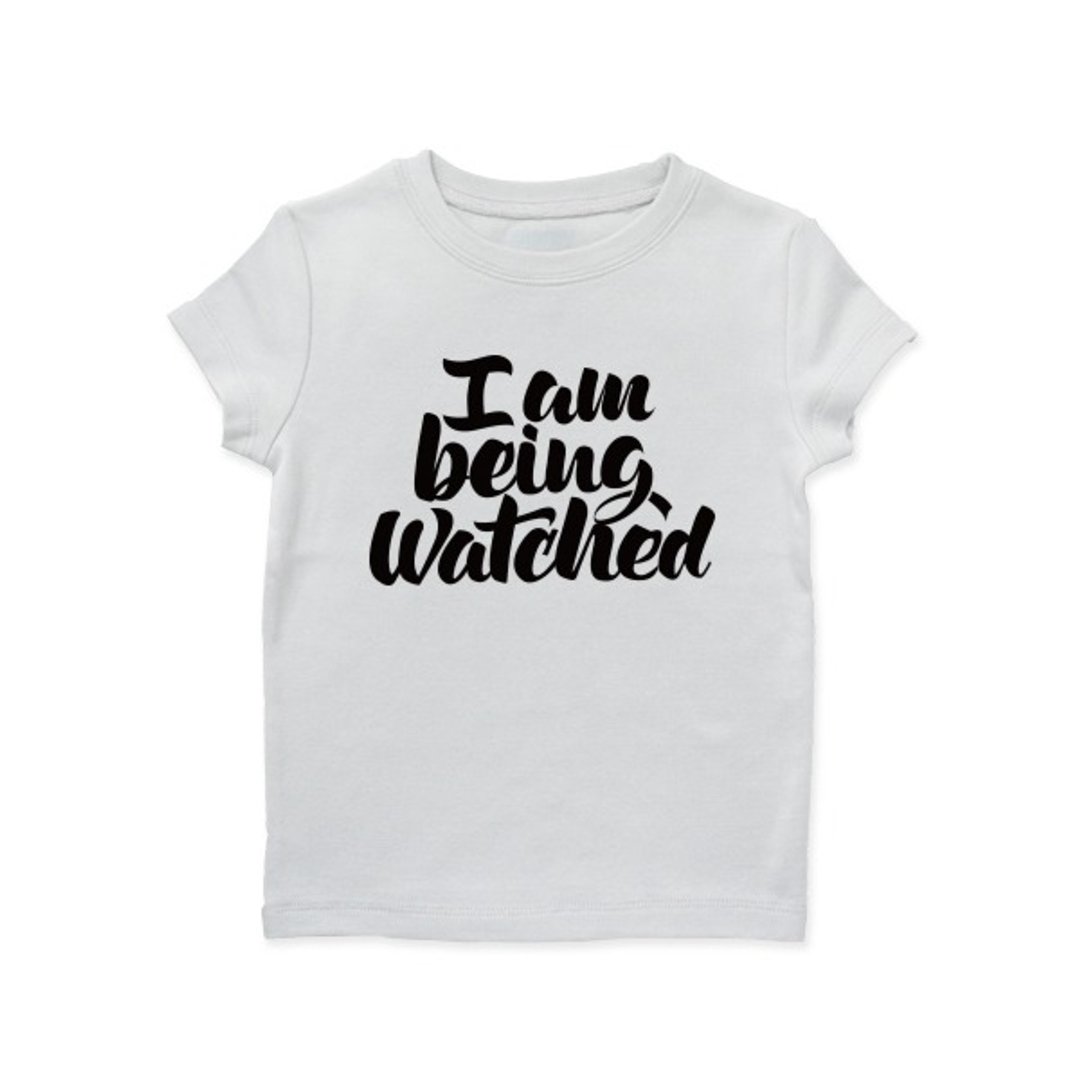 短袖 Tshirt I am being watched 黑字款 - 其他 - 棉．麻 