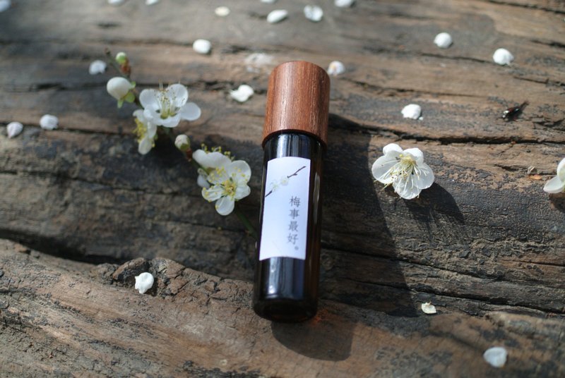 梅花香水油  让心归零的净心冷香 | 梅事最好 复方精油滚珠瓶10ML - 香薰/精油/线香 - 植物．花 