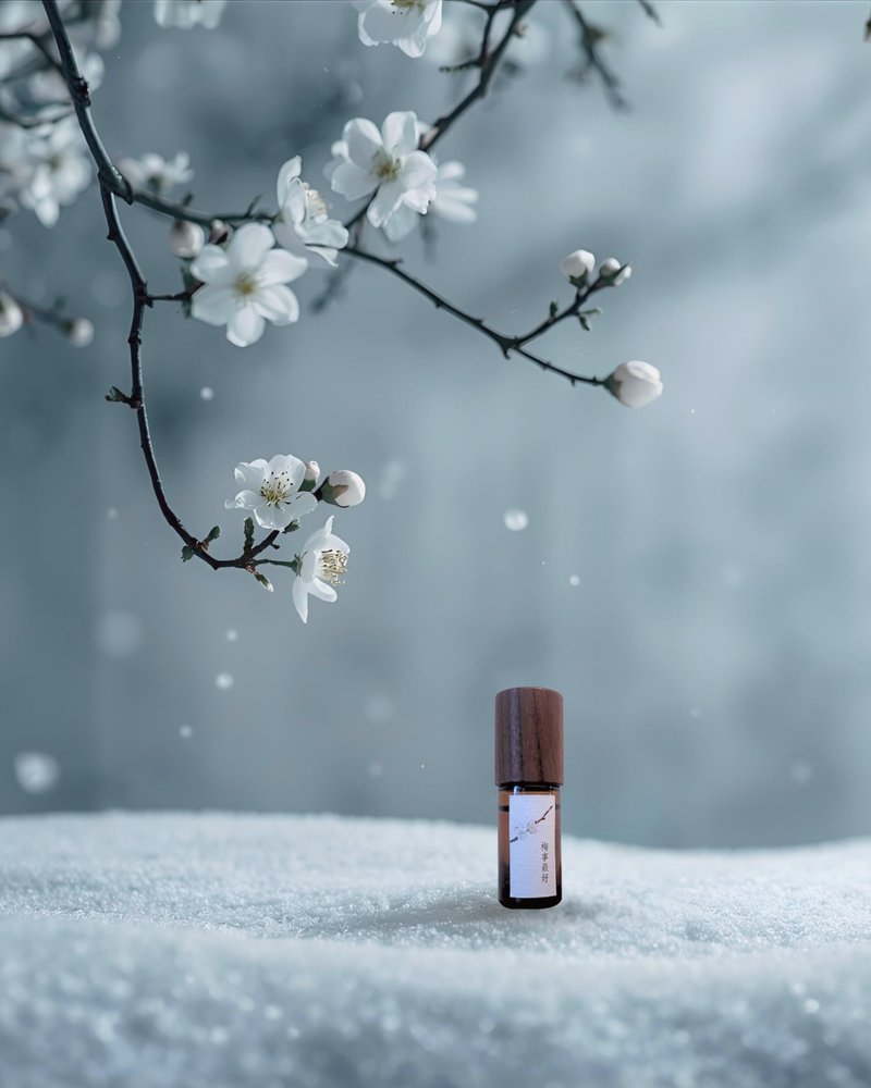 梅花香水油  让心归零的净心冷香 | 梅事最好 随行10ML (旧版) - 香薰/精油/线香 - 植物．花 