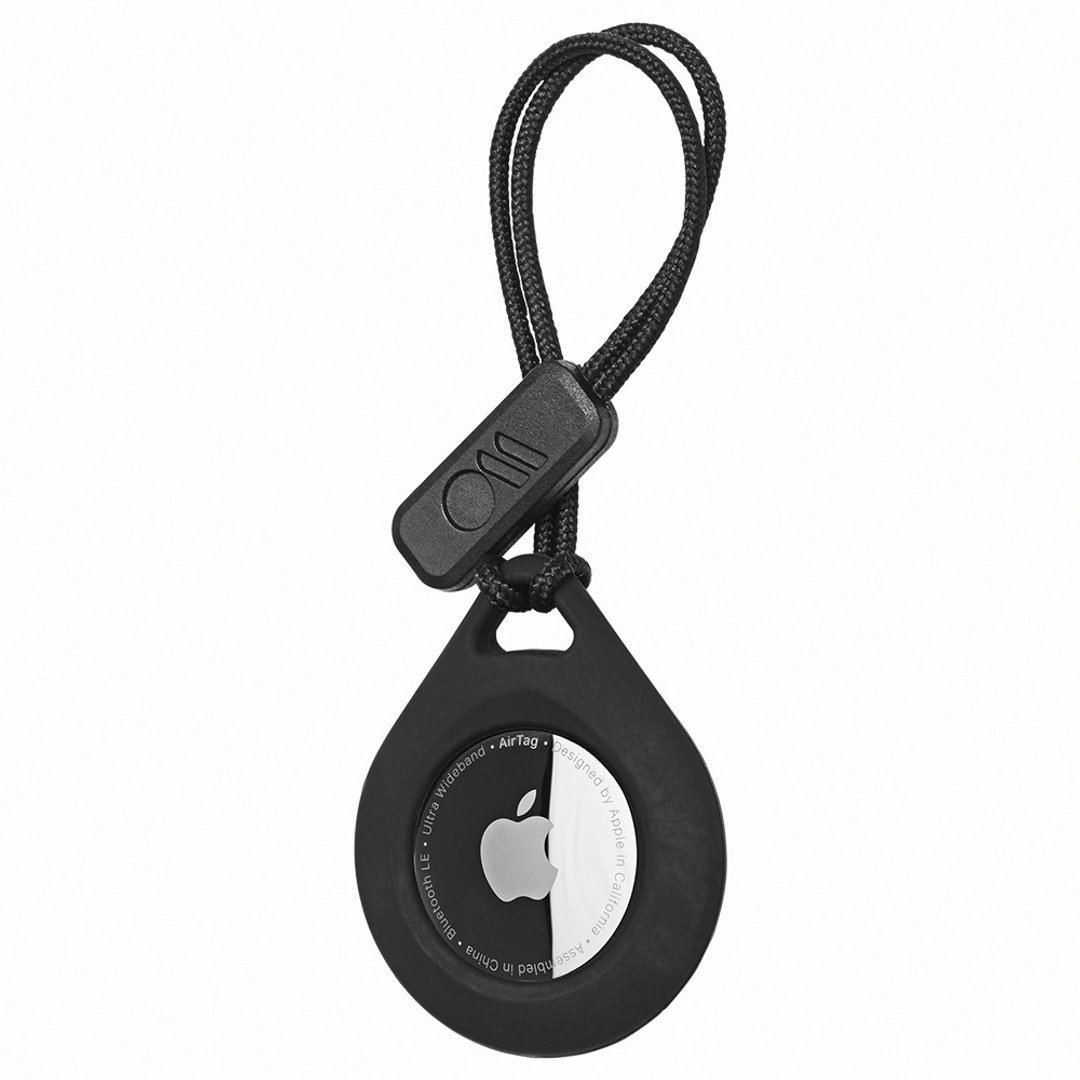 美国 Case-Mate AirTag 专用军规防摔吊饰 - 深黑 - 数码小物 - 其他材质 