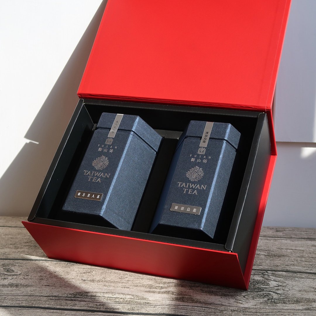 【御山坊】茶叶礼盒-御爵顶级东方美人茶+御爵顶级冻顶乌龙茶 - 茶 - 新鲜食材 