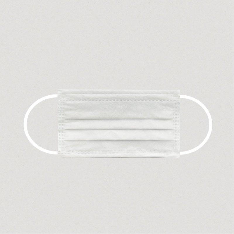 极致透气 医疗平面口罩(10入/袋) 天使白 台湾制 l 兆鼎 - 口罩 - 其他材质 白色