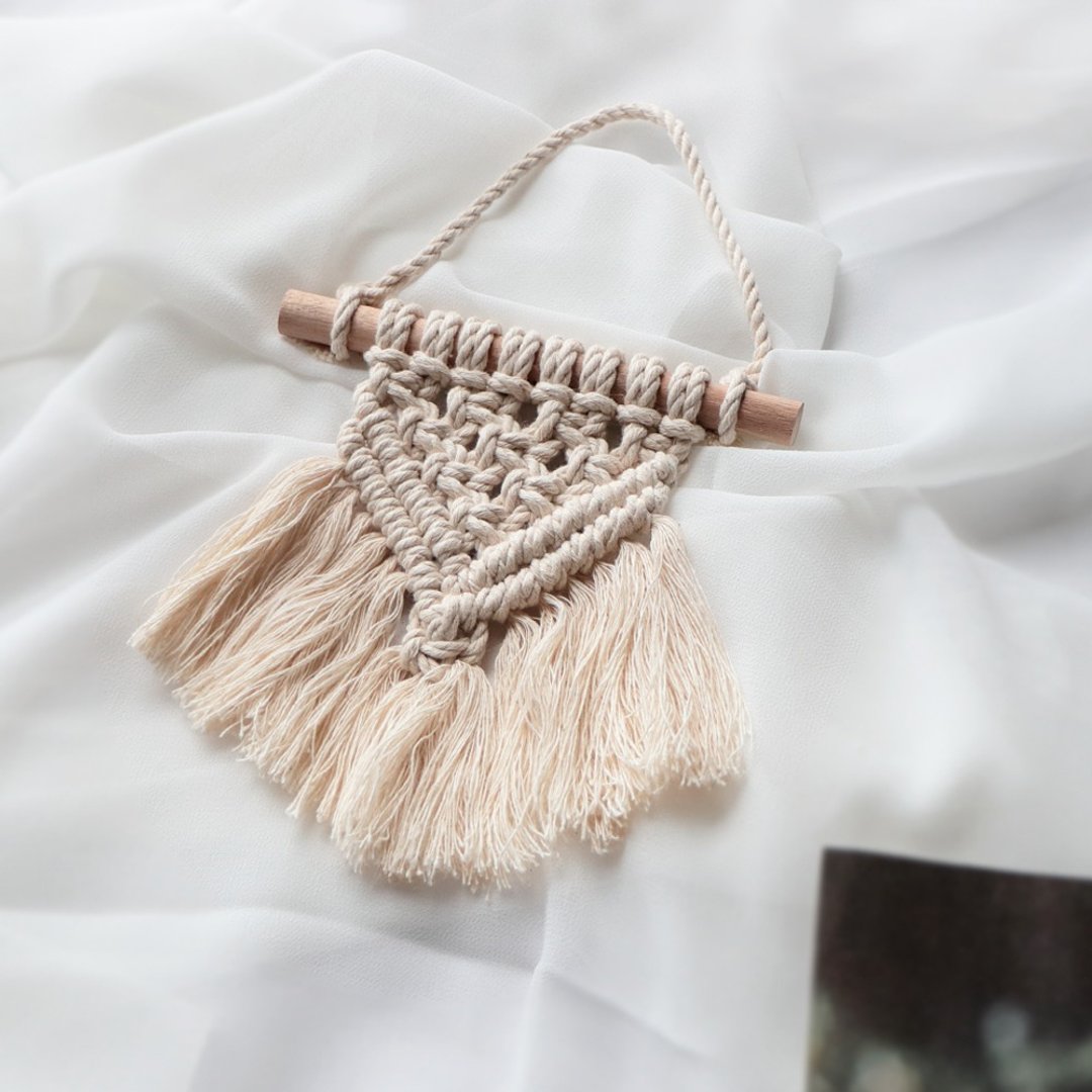 优雅美学丨Macrame 手工编织 波西米亚风 挂饰 - 摆饰 - 棉．麻 