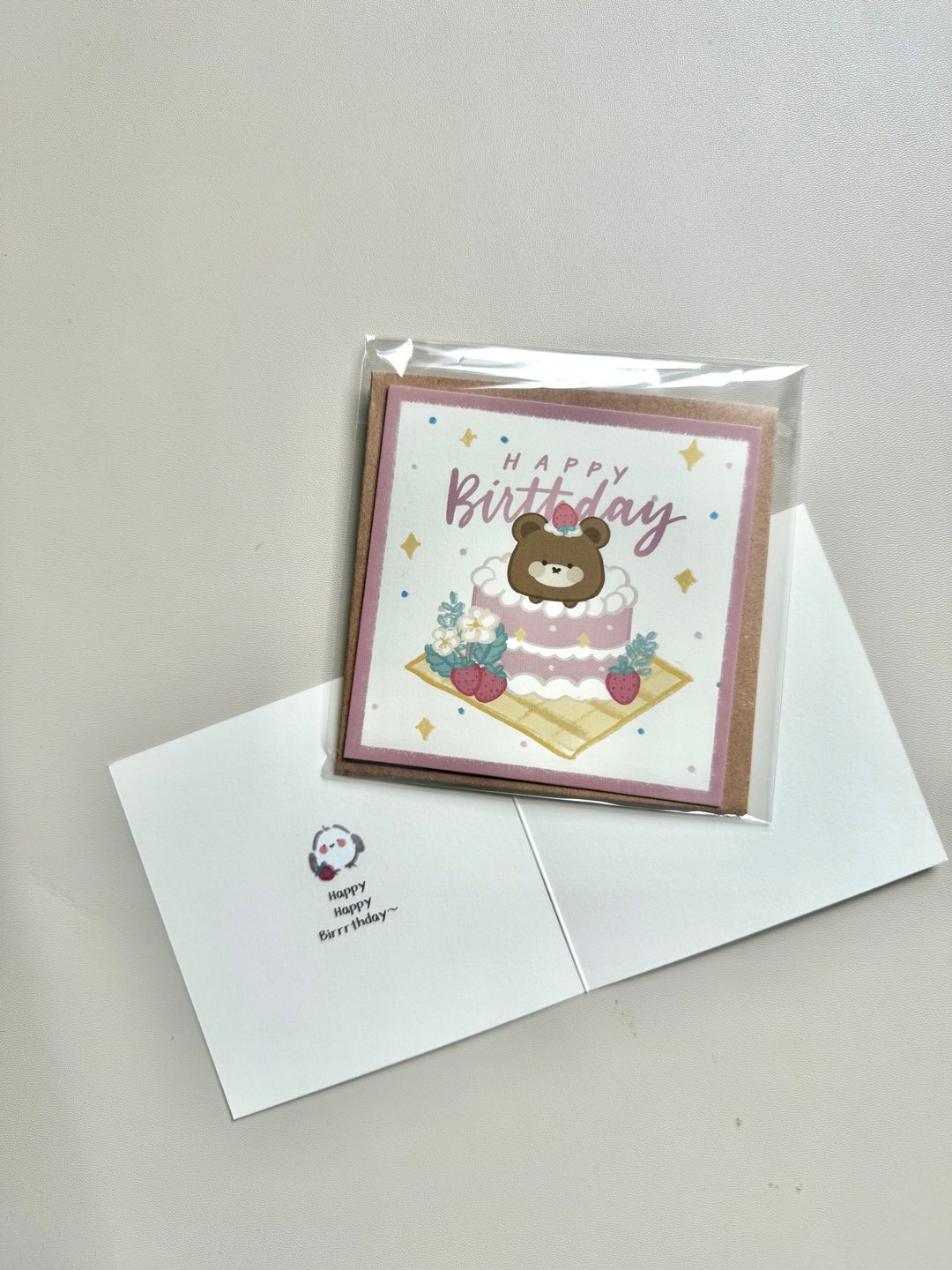 Ollie Birthday Card Set - 卡片/明信片 - 纸 