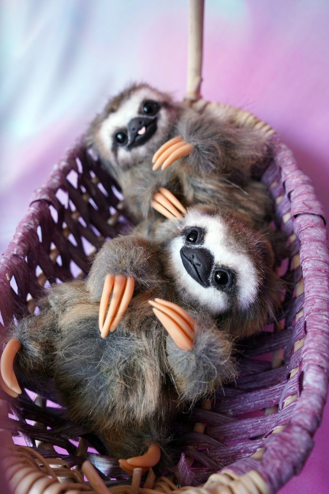 Baby sloth (Made to order,price for one doll) - 玩偶/公仔 - 其他材质 