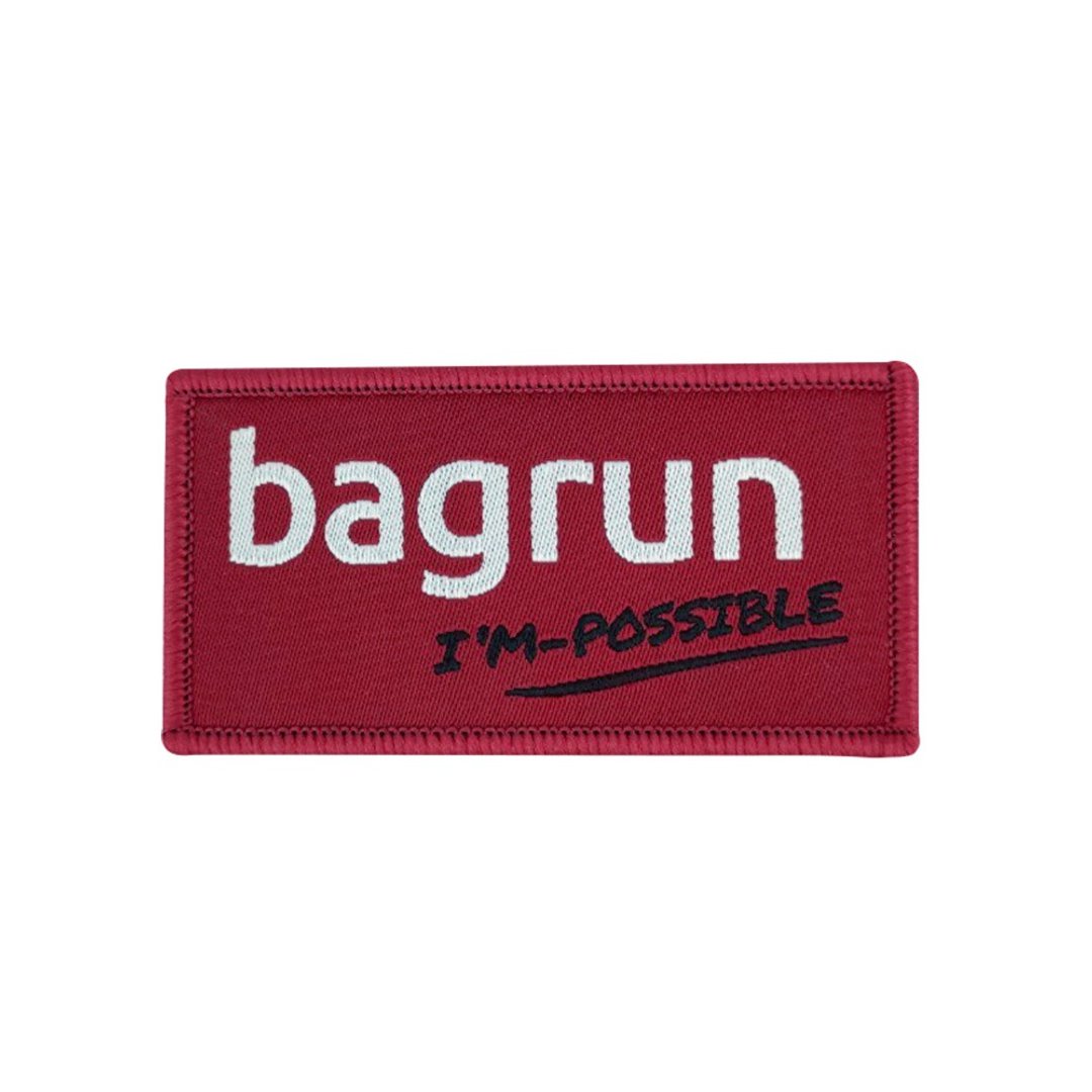 bagrun品牌布章-A017C-红白款 - 其他 - 尼龙 红色
