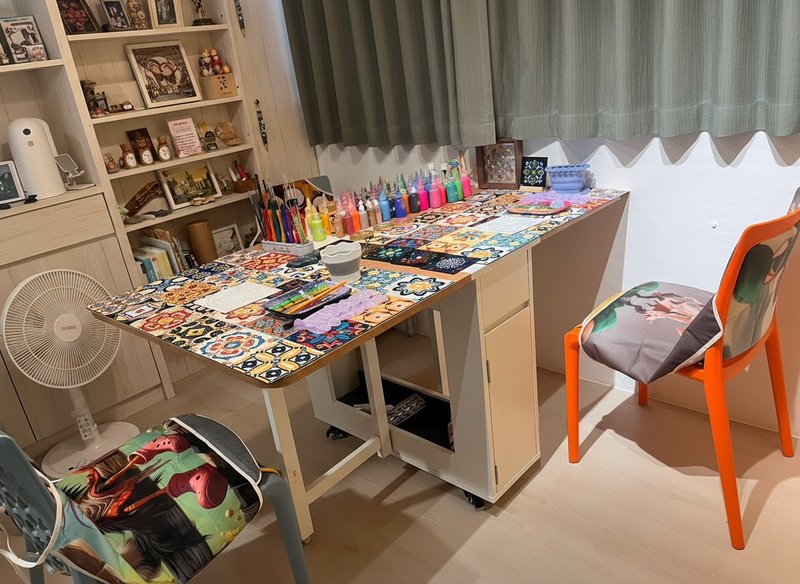 台北体验课 能量点点曼陀罗画  一人成班 - 插画/绘画/写字 - 颜料 