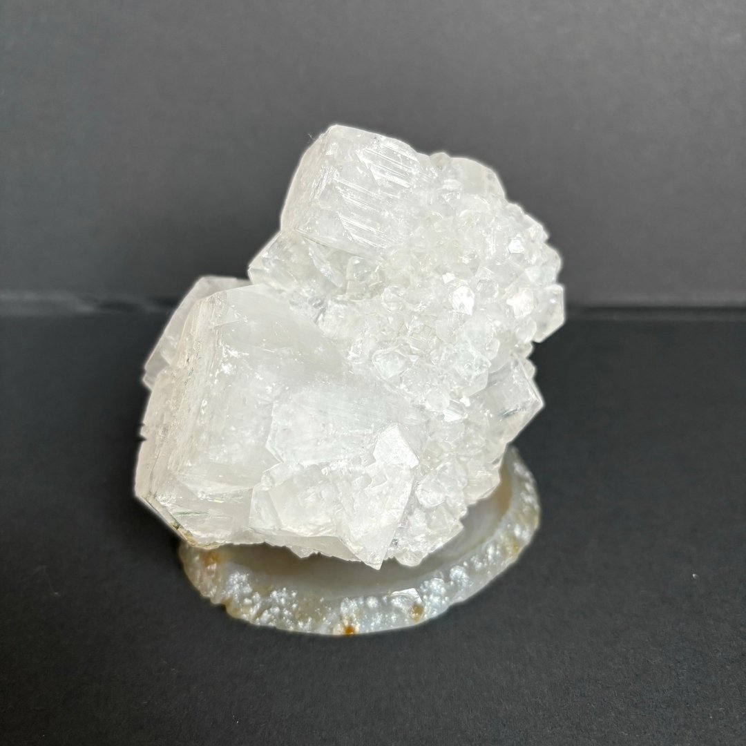 *透闪* 天然 鱼眼石 Apophyllite - 摆饰 - 水晶 白色