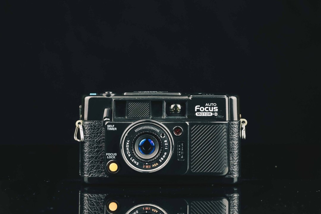 YASHICA AUTO FOCUS MOTOR-D #0714 #135底片相机 - 相机 - 其他金属 黑色