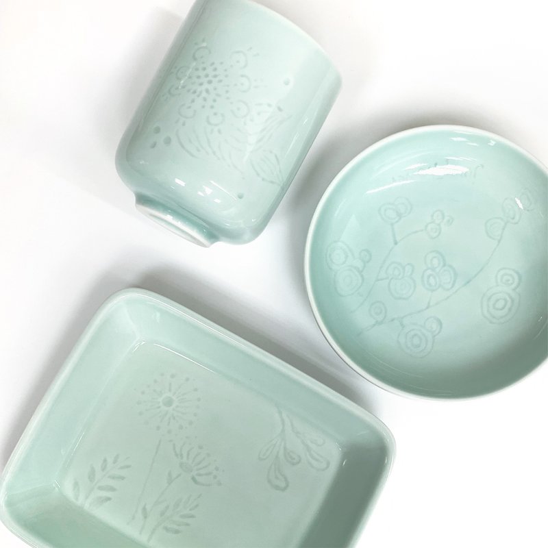 【2023莺歌产地开放日】限定店铺 - 青瓷产品手作体验课 - 陶艺 - 陶 