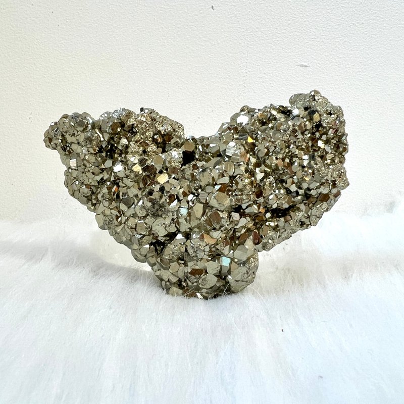 秘鲁黄铁矿摆件 | 水晶 | 水晶摆件 - 摆饰 - 其他金属 金色