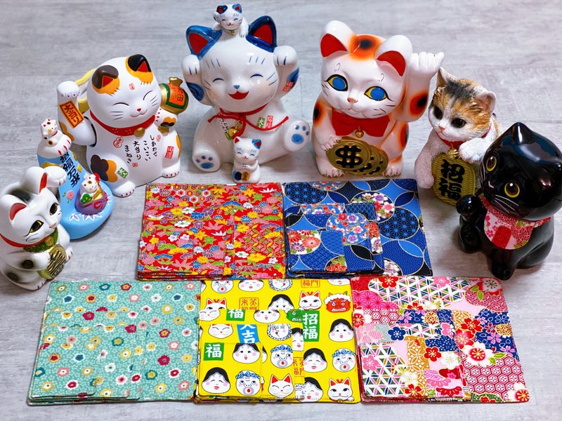 招财猫的殿垫 不包括招财猫 - 其他 - 棉．麻 多色