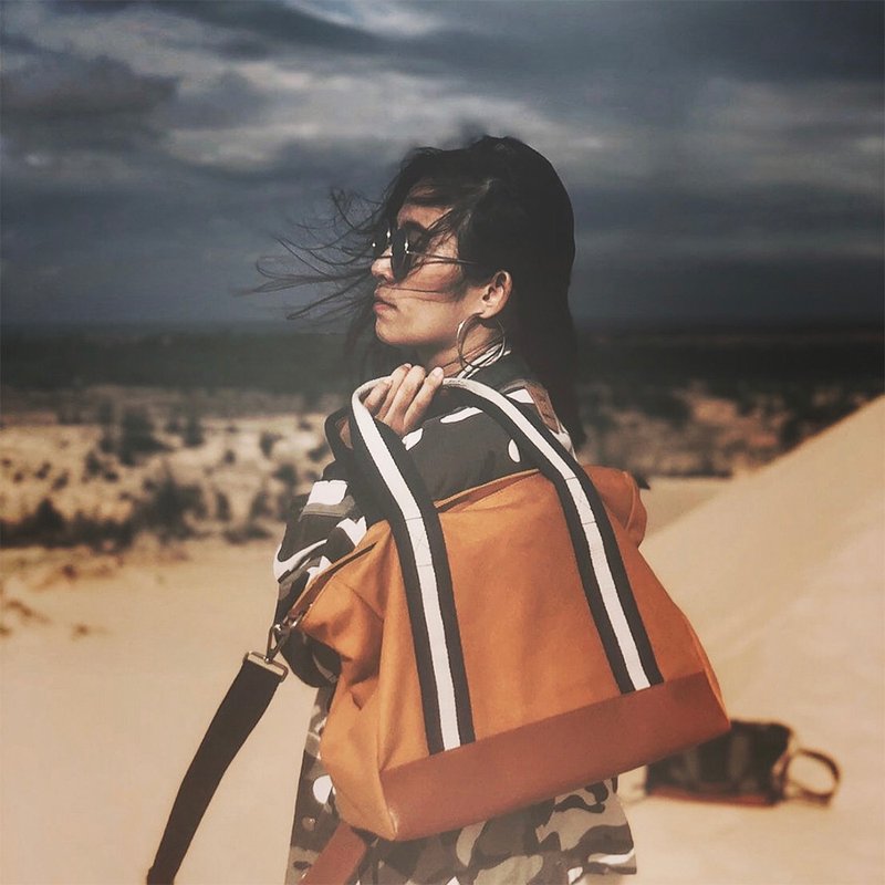 ÈOAT UNISEX TOTE - 手提包/手提袋 - 其他材质 黄色