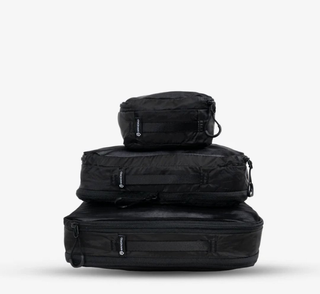 Wandrd Packing Cubes 旅行收纳包 - 化妆包/杂物包 - 尼龙 黑色