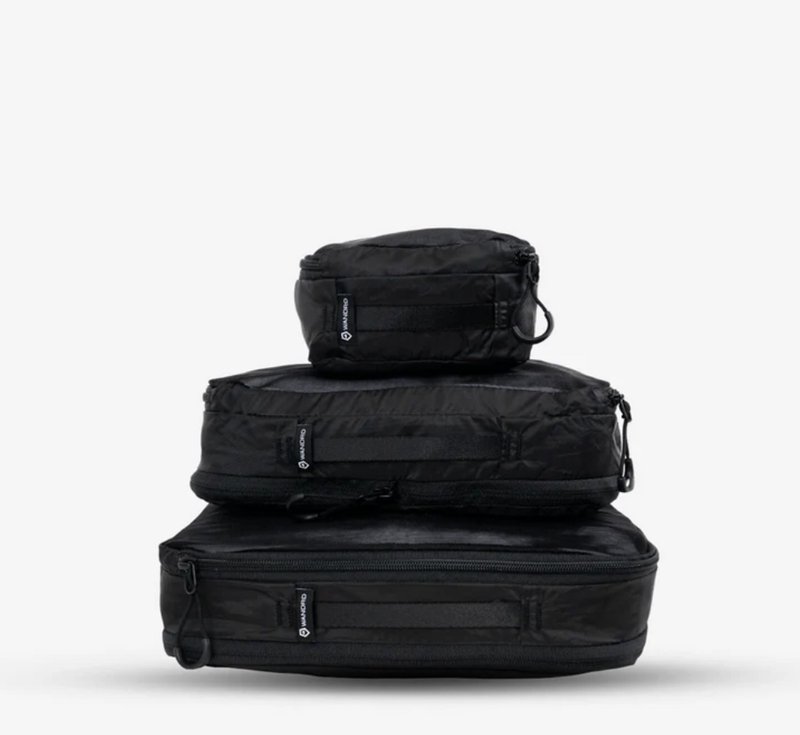 Wandrd Packing Cubes 旅行收纳包 - 化妆包/杂物包 - 尼龙 黑色