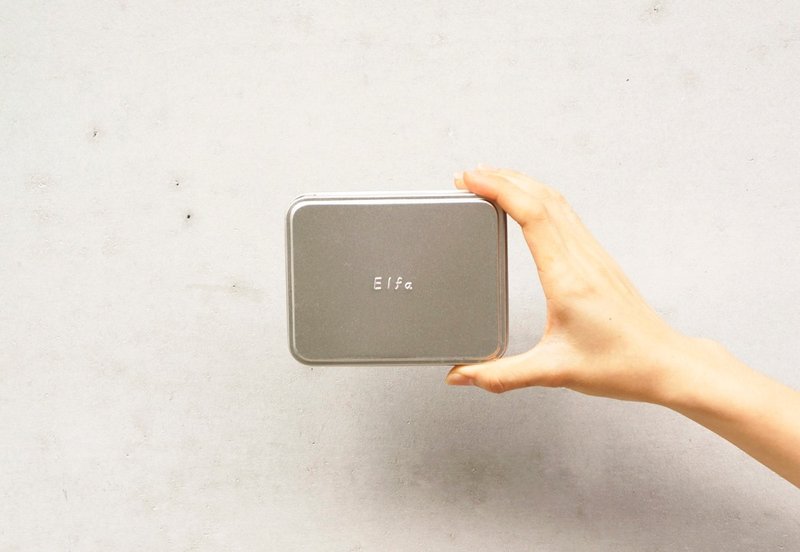 直购雾银铁盒(打凸定制化刻字 ex:Elfa) - 皮夹/钱包 - 其他金属 