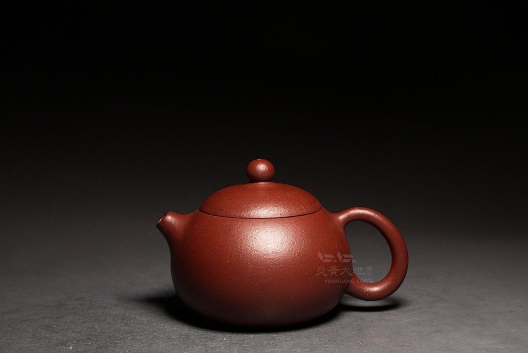 【西施】炎黄大地艺术 胖老板 龙山堂 传统手工 纯石红 195cc - 茶具/茶杯 - 陶 卡其色
