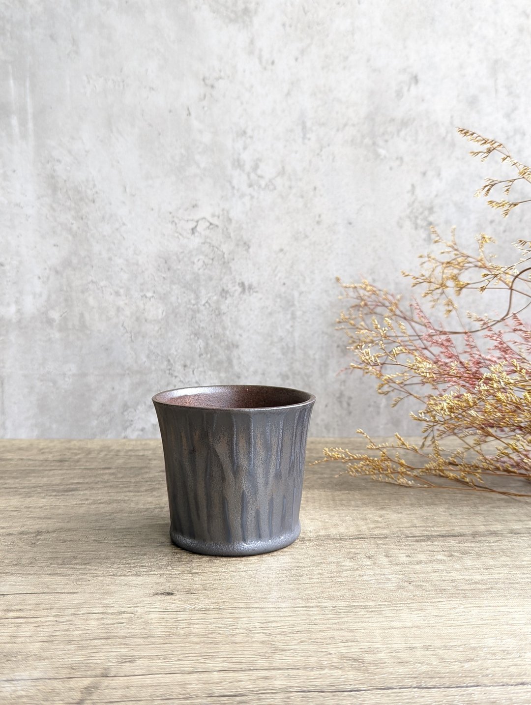 吕 | 大沉 黑釉 陶杯 - 茶具/茶杯 - 陶 