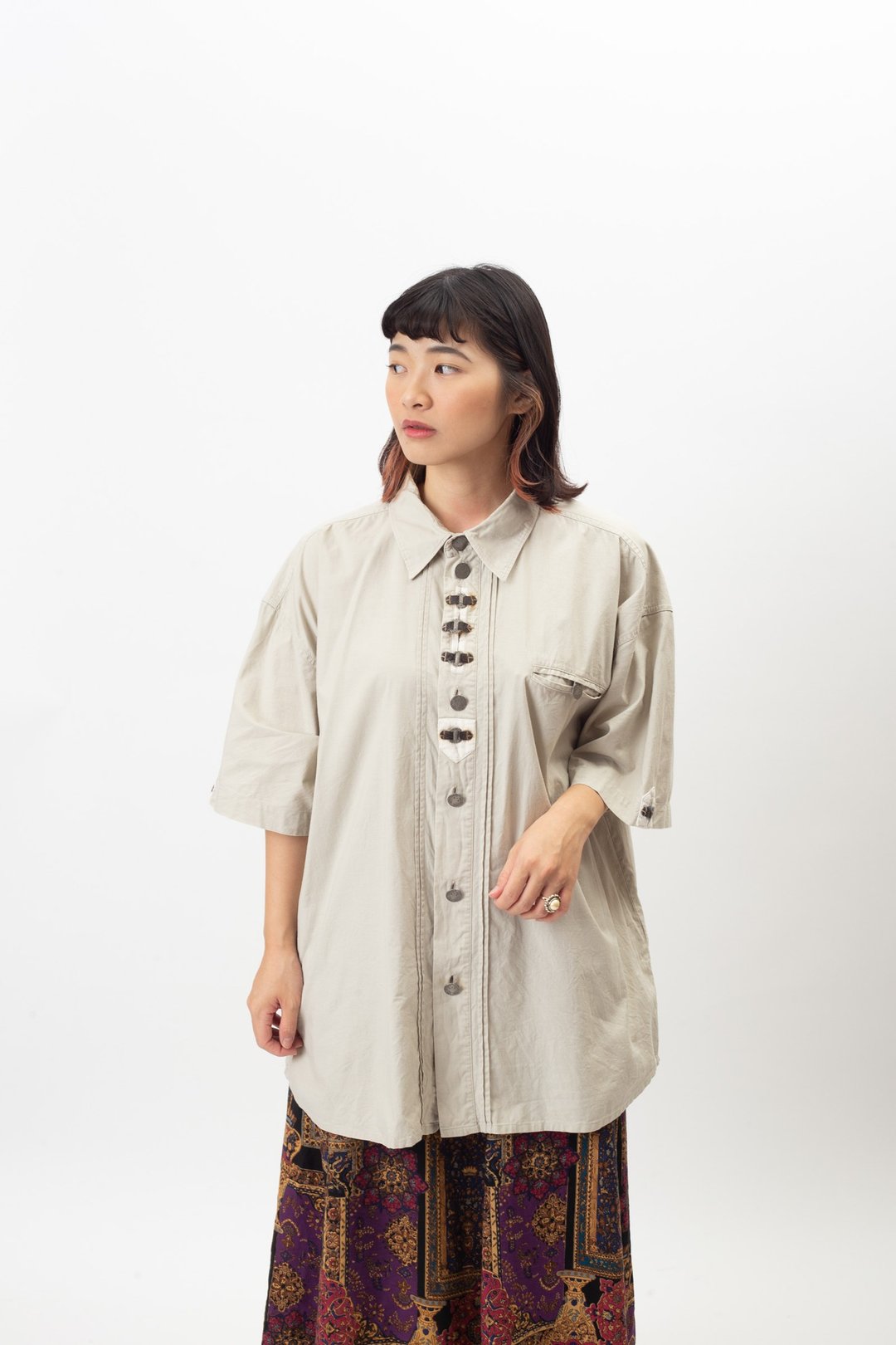 夏季提洛尔衬衫.Tyrolean Shirt【初恋贩卖所】A896 - 女装衬衫 - 棉 