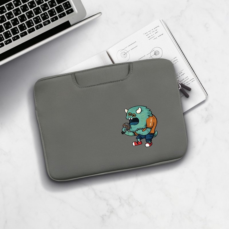 怪兽歌手MacBook Air/MacBook Pro/11,13,15寸,apple手提笔电包 - 电脑包 - 橡胶 灰色
