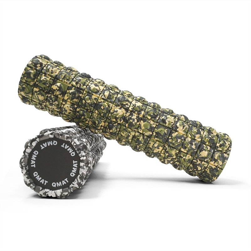 【QMAT】50CM按摩滚筒-圆粒款 台湾制 - 运动/健身用品 - 其他材质 蓝色