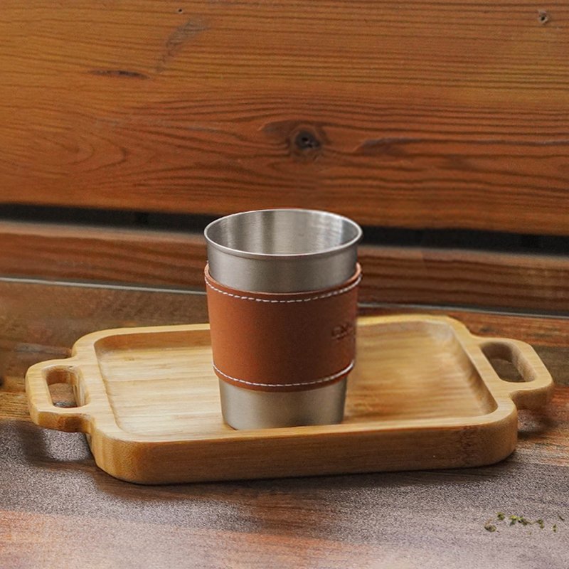 可拆式杯套隔绝高温丨Driver SOLO隔热钢杯-250ml - 咖啡壶/周边 - 不锈钢 咖啡色