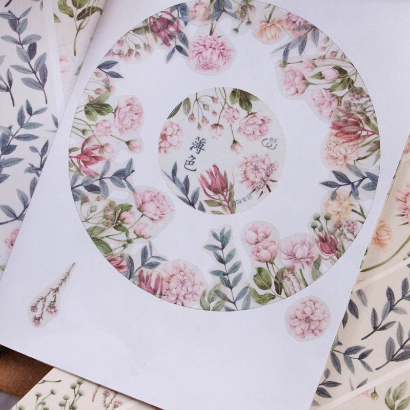 2.5cm纸胶带 - 薄色-准备改版啰 - 纸胶带 - 纸 粉红色