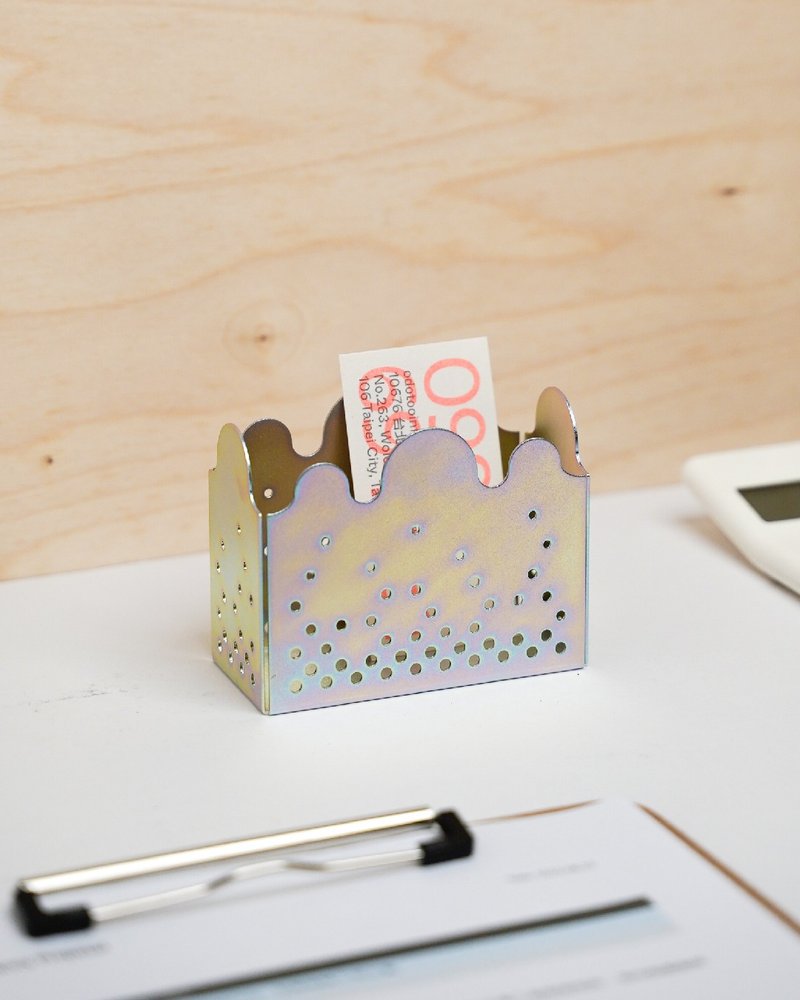 波波收纳盒 / 银霞(S) - 摆饰 - 其他金属 多色