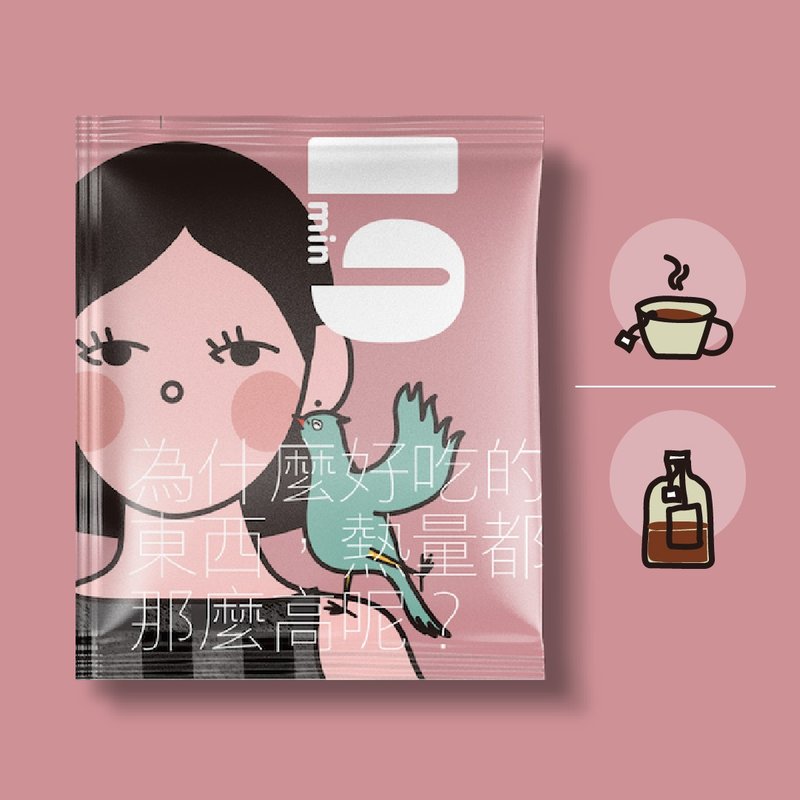 【茶包式】 5min No5 中浅焙5号 - 咖啡 - 其他材质 