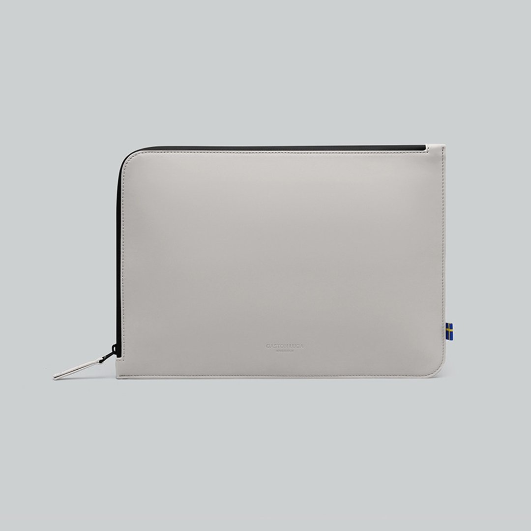 Gaston Luga Dash Laptop Sleeve 13/14 寸笔电收纳包 - 灰褐色 - 电脑包 - 其他材质 灰色