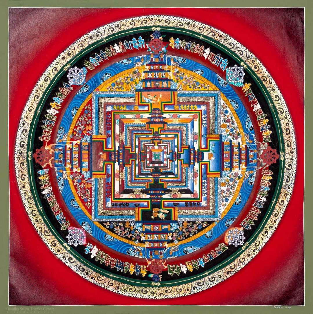 手工制作时轮曼荼罗 – 西藏设计 - 墙贴/壁贴 - 其他材质 多色