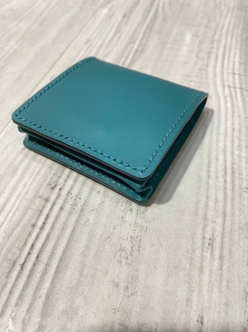 折叠精品零钱包 (意大利进口轻防水牛皮) - 零钱包 - 真皮 