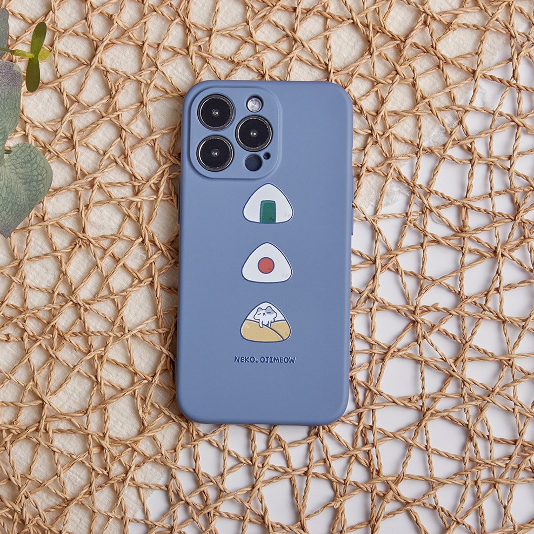 欧吉喵NEKO OJIMEOW饭团全包iPhone手机壳 - 手机壳/手机套 - 硅胶 多色