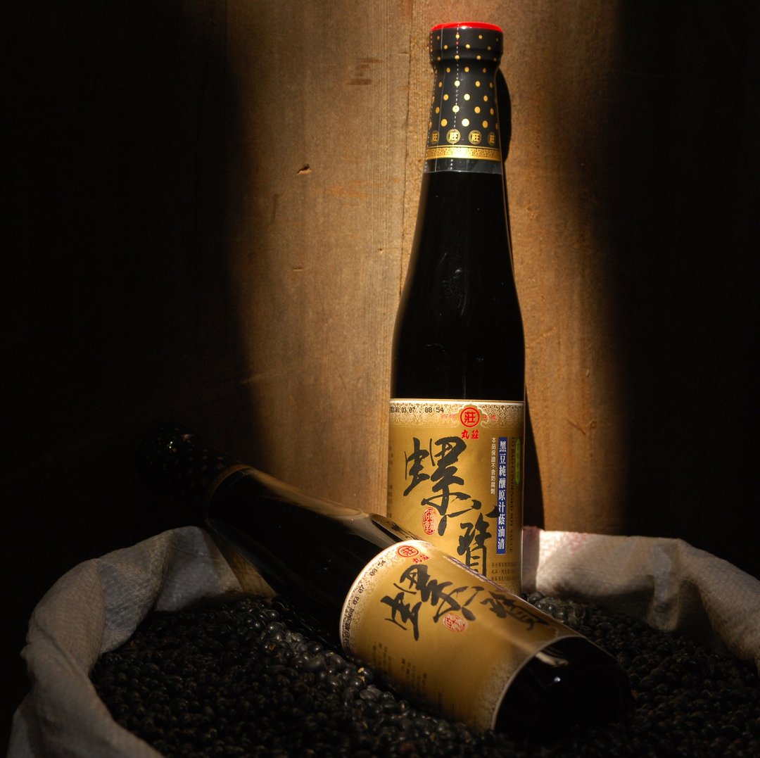 黑豆螺宝荫油清420ml - 酱料/调味料 - 玻璃 金色
