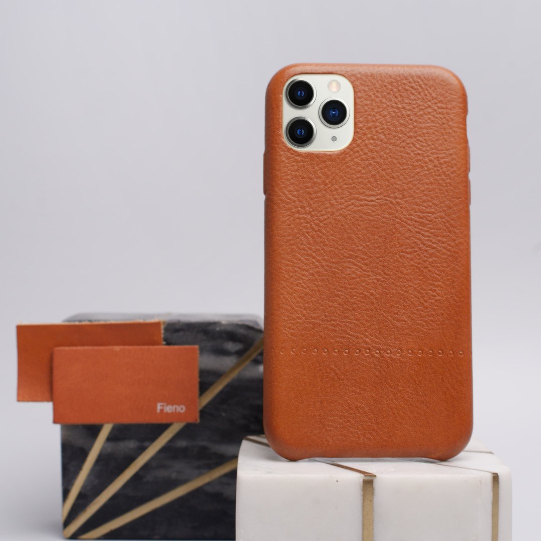 LEATHER case for iPhone 11 Pro/11 Pro Max / Xs Max / XR in Brown color - 手机壳/手机套 - 其他材质 咖啡色