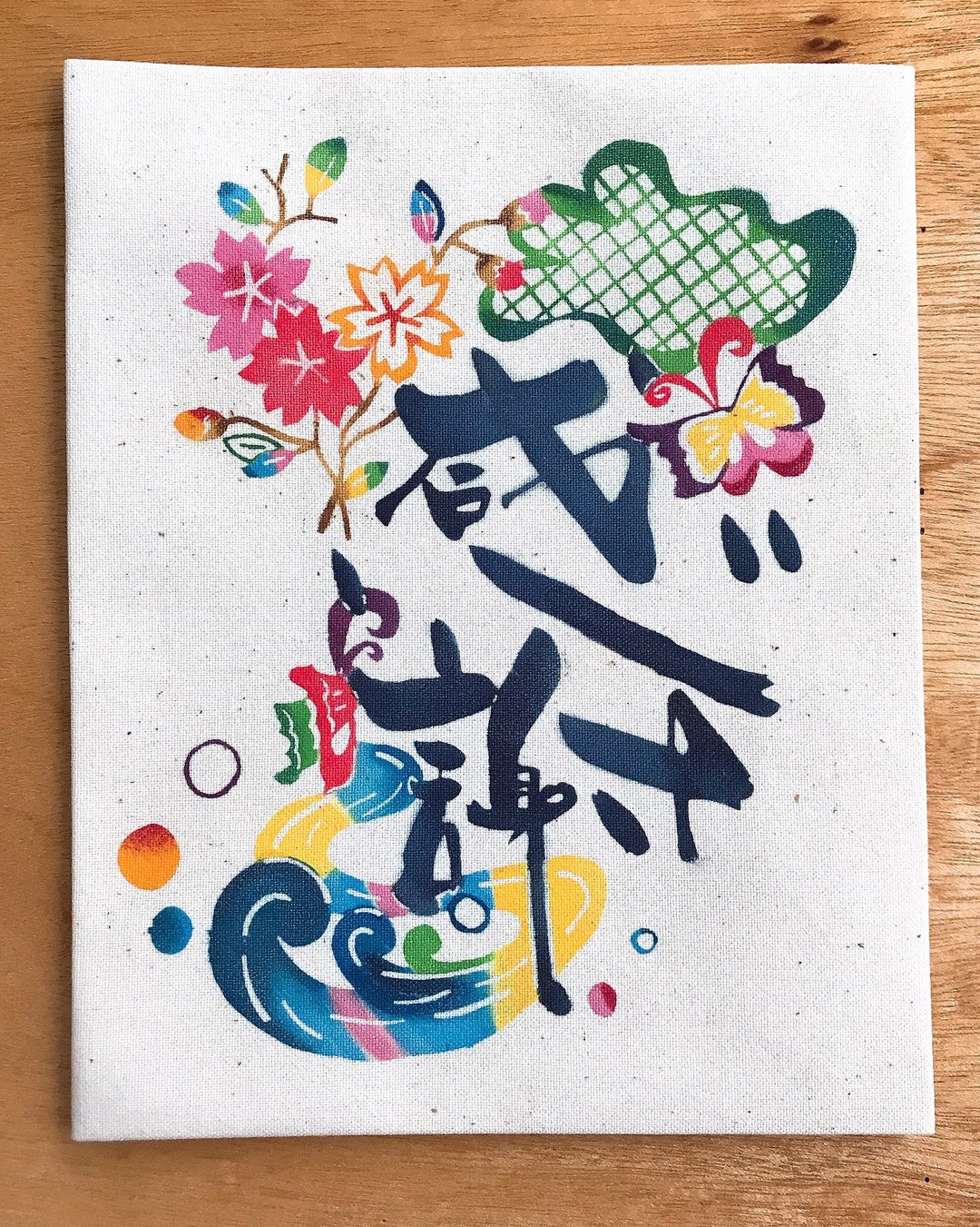 Interior fabric panel thanks - 墙贴/壁贴 - 棉 多色