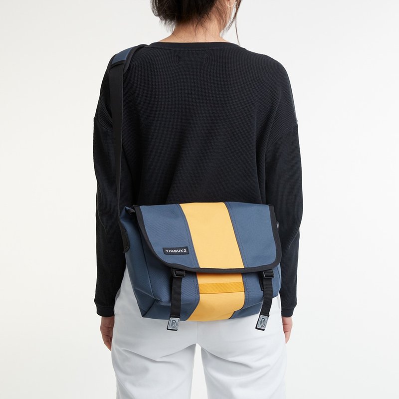 TIMBUK2 CLASSIC MESSENGER 经典邮差包 XS - 黄灰配色 - 侧背包/斜挎包 - 其他材质 黄色