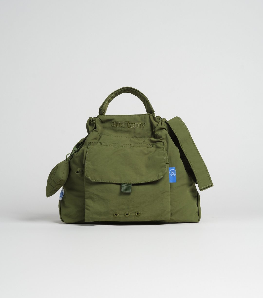 【礼物】No.8 City Bag— Nori 海苔绿  (Edition 1.5) - 侧背包/斜挎包 - 尼龙 