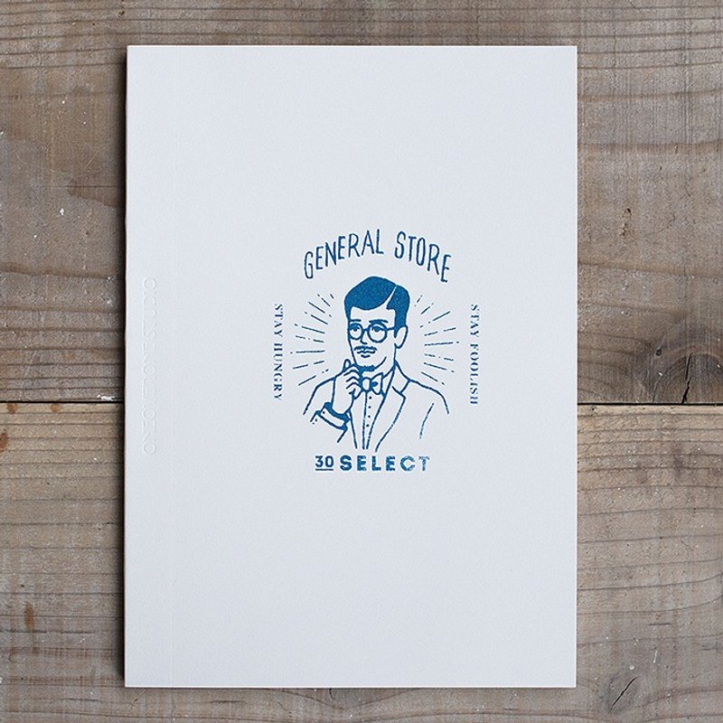 选物笔记本(灰白） - 笔记本/手帐 - 纸 白色