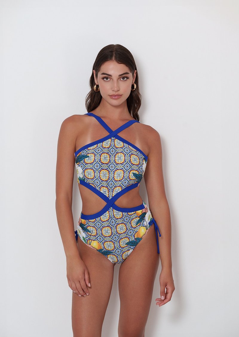 Artemis | Helichrysum Navy | One Piece - 女装泳衣/比基尼 - 尼龙 