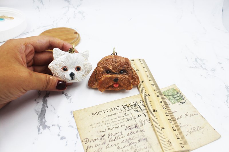 【Moses's warehouse 】定制化宠物 钥匙圈 - 木工/竹艺/纸艺 - 纸 