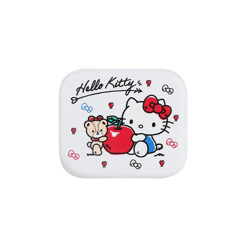 6合1数据|充电电线套件连镜盒 - Hello Kitty - 充电宝/传输线 - 塑料 白色