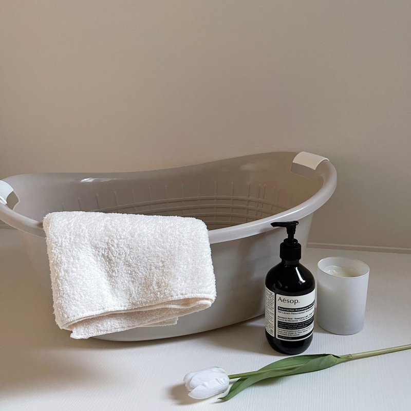 多件优惠-多功能加厚沐浴盆 洗衣盆 泡脚盆 宠物洗澡盆 台湾制 - 卫浴用品 - 塑料 白色