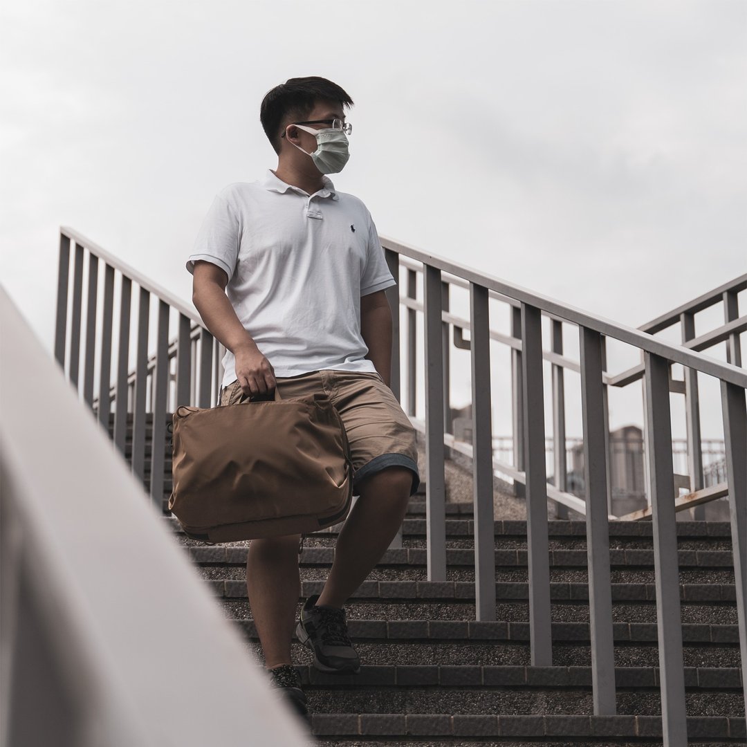 MIT 多种背法 防泼水笔电包 文件商务包 旅行包【共四色 - 现货】 - 电脑包 - 尼龙 卡其色