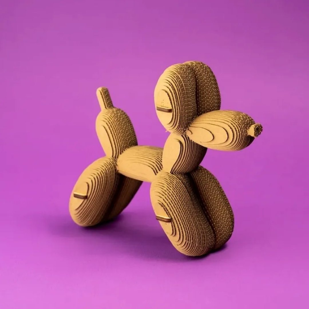 Cartonic - BALLOON DOG 气球狗 3D立体拼图 - 拼图 - 其他材质 