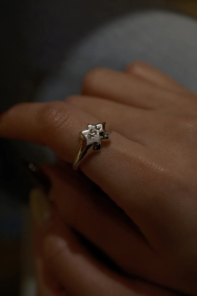 蜡雕戒指课程 星星知我心 - 金工/饰品 - 纯银 