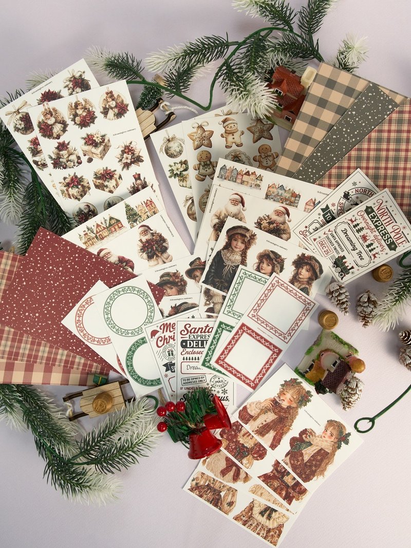 Happy Holiday - 便条纸/标签贴 - 纸 