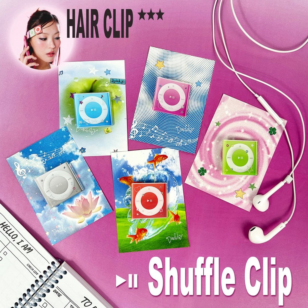 DADDY ( LGS ) | 超可爱发夹 Shuffle Clips - 发饰 - 其他材质 