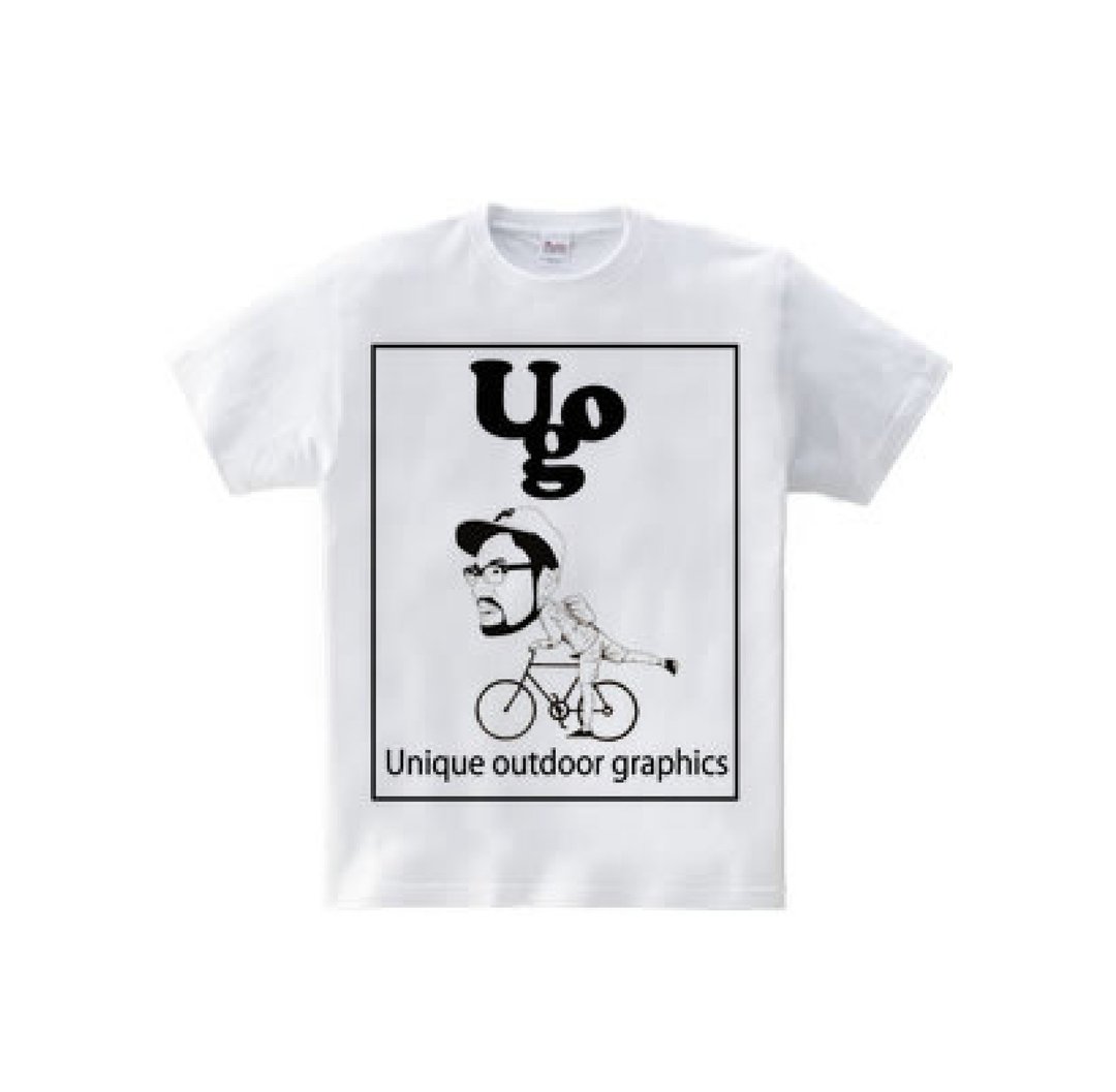 UOG classic YUJI (5.6oz T-shirt) - 男装针织衫/毛衣 - 棉．麻 白色